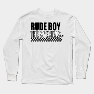 The Specials Band Enjoy Popular With Many Songs Retro Rude Boy The Specials Band Arts Ska Long Sleeve T-Shirt